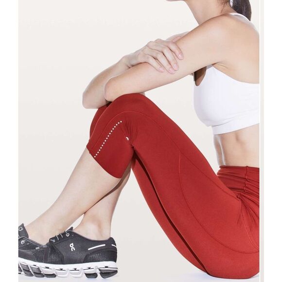Lululemon Fast & Free Crop II *Nulux 19" Size 10 - Picture 1 of 8